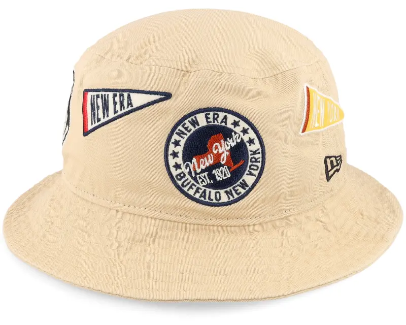New Era All Over Patch Oml Beige Bucket online