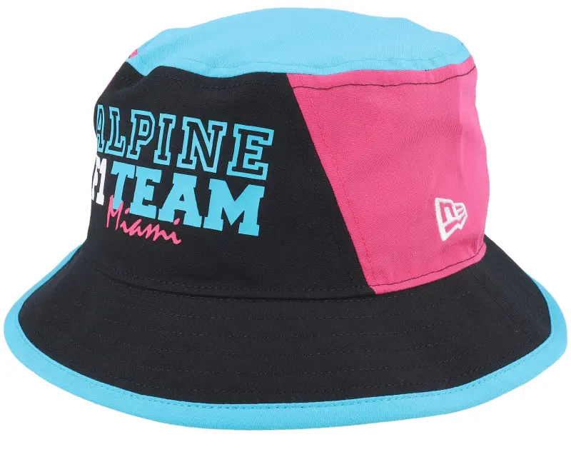 New Era Alpine F1 23 Miami Black/Pink/Teal Bucket online