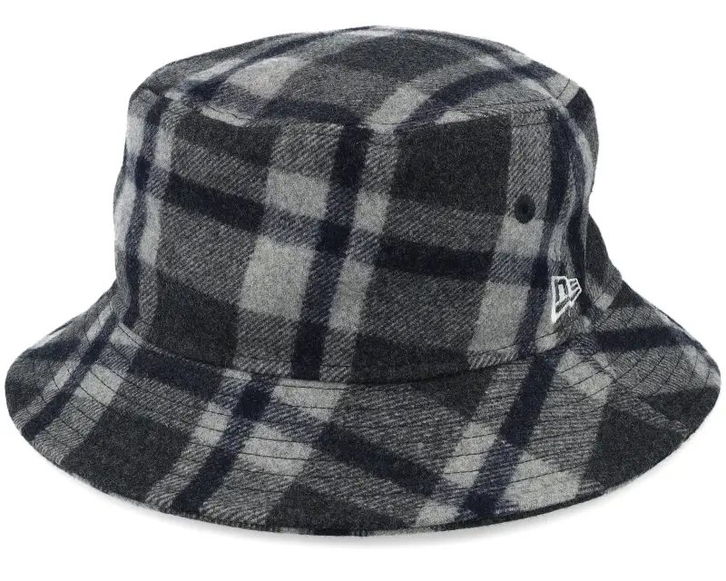 New Era Check Bucket Navy/Gray Bucket online