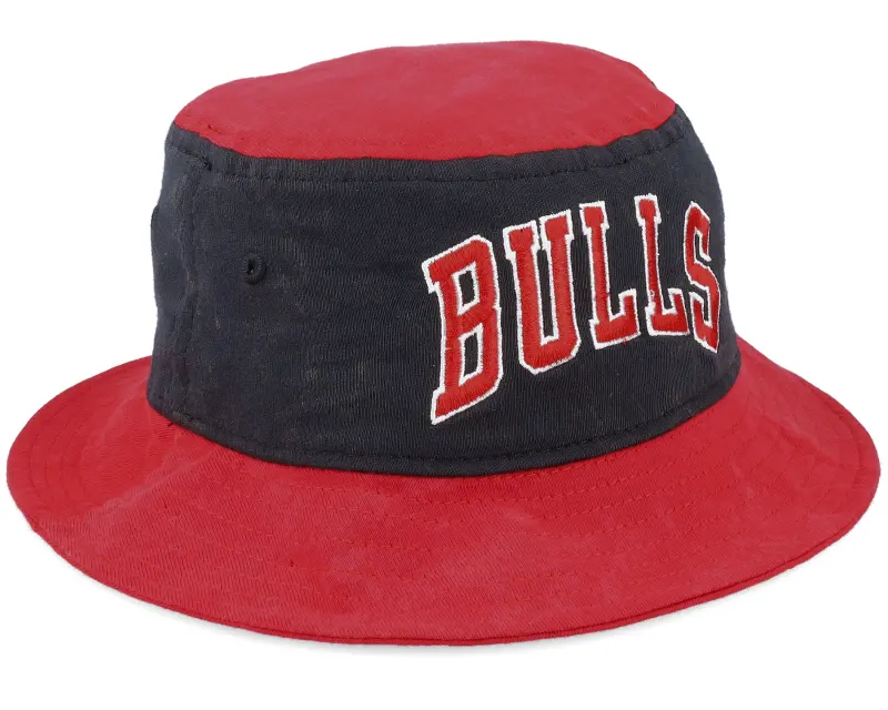 New Era Chicago Bulls Washed Pack Tapered Black/Red Bucket online