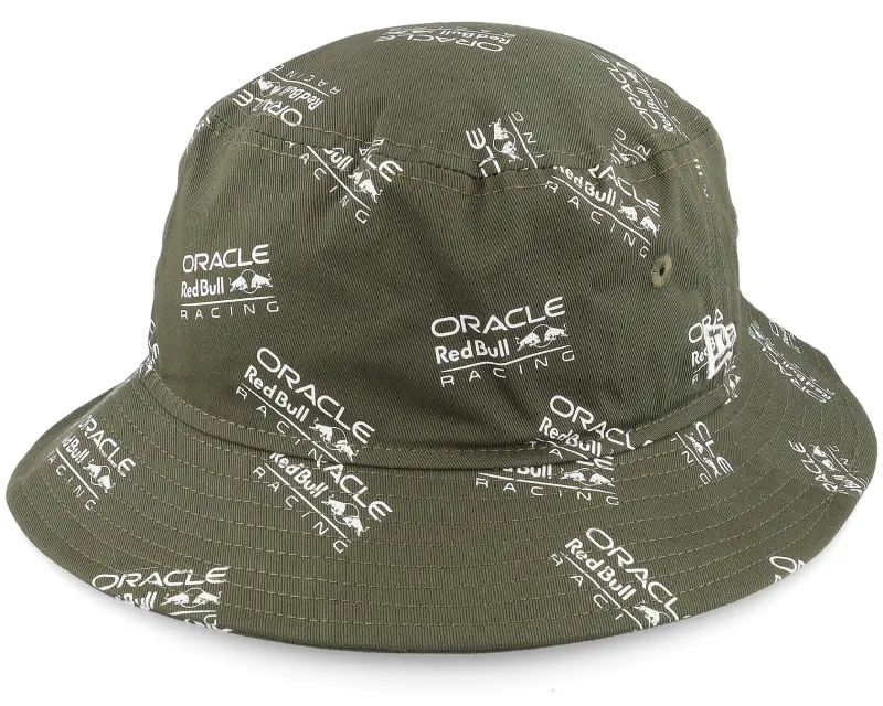 New Era Red Bull Racing F1 23 Seasonal All Over Print November Green Bucket online