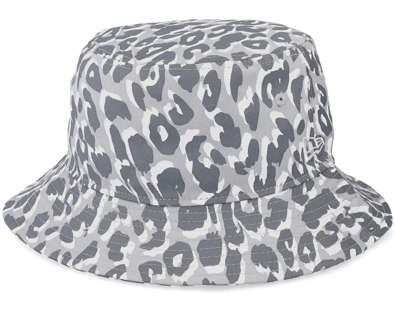 New Era Womens Aop Grey Camo Bucket online