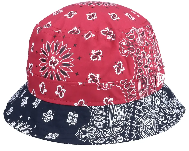 New Era Womens Paisley Red/Navy Bucket online