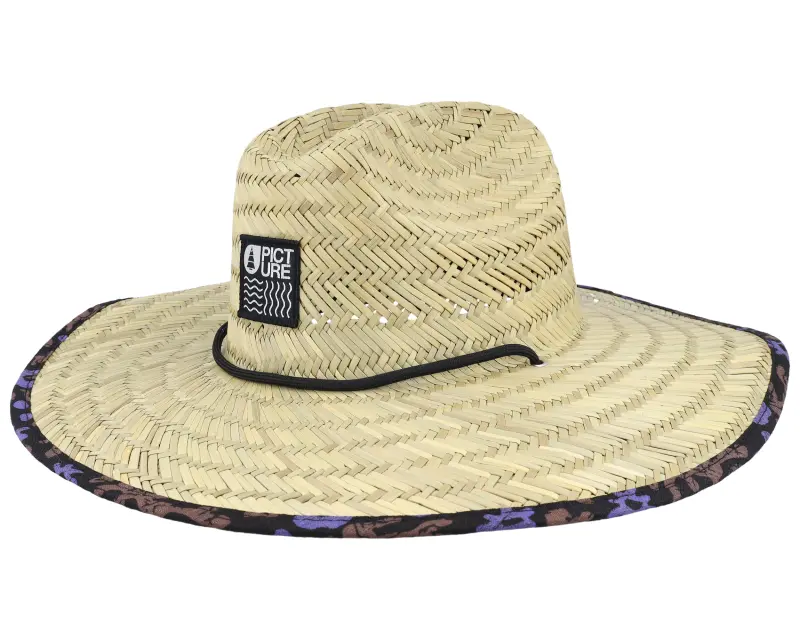 Picture Lopra Hat A1 Ancolie Prt Straw Hat online