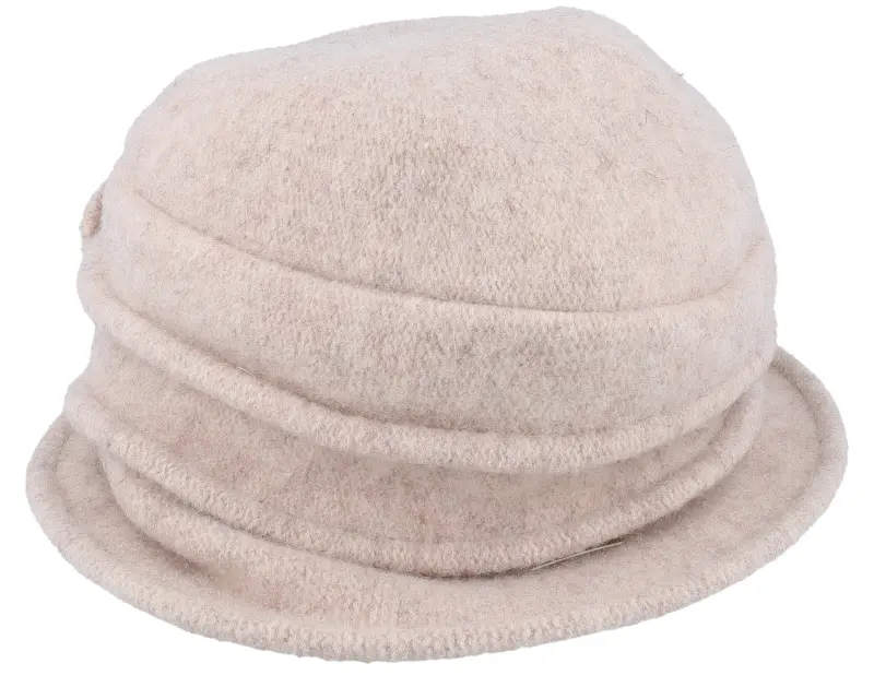 Seeberger Boiled Wool Beige Cloche online