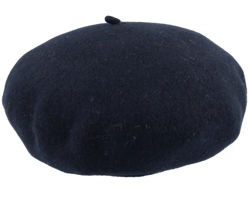 Seeberger Boiled Wool Black Beret online