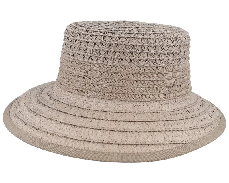 Seeberger Bonnet Decorative Trim Mix Taupe Straw Hat online
