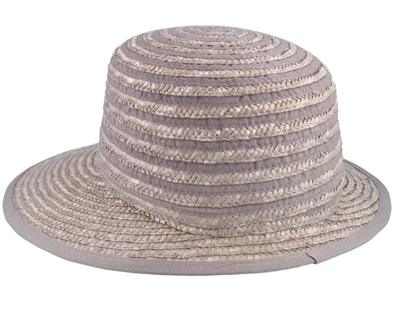 Seeberger Brim Visor Grey Straw Hat online