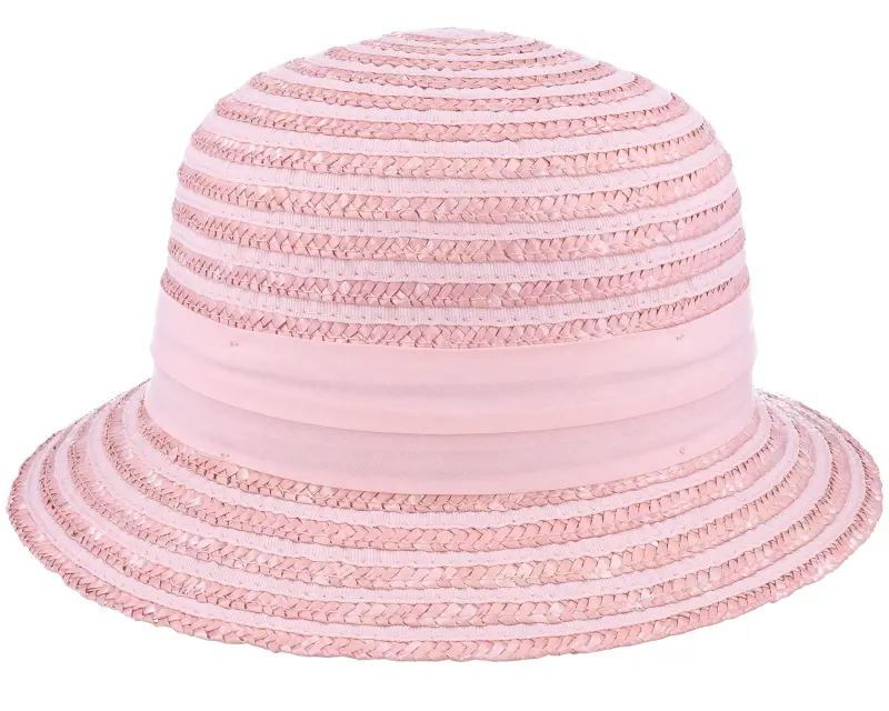 Seeberger Cloche In Straw Braid Rose Bucket online