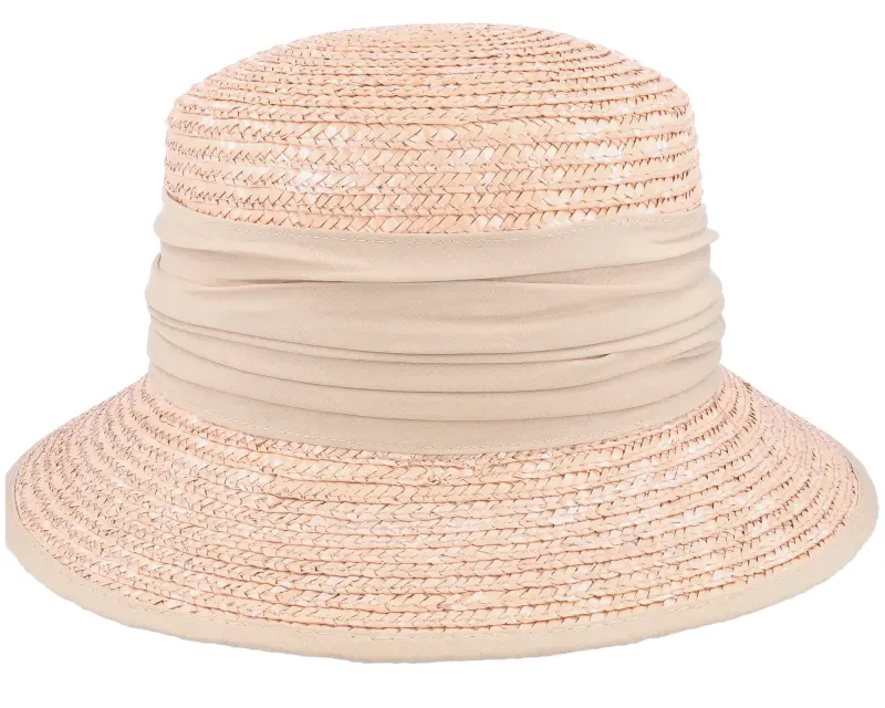 Seeberger Cloche In Straw Braid Sand Straw Hat online