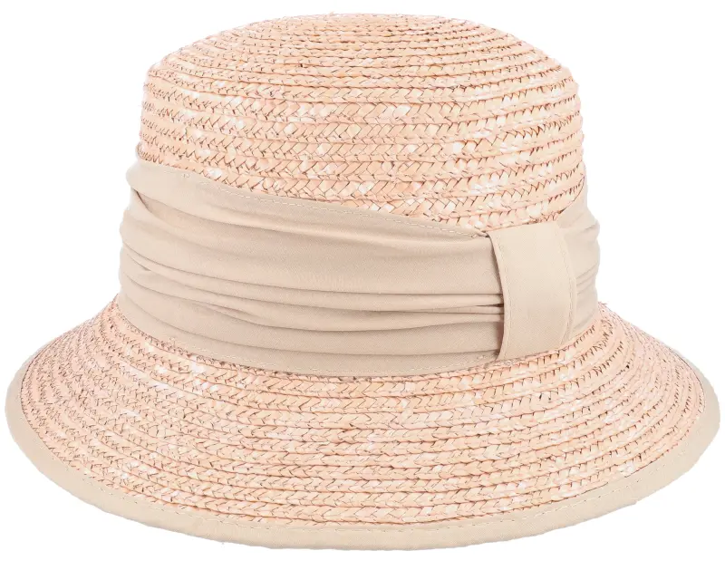 Seeberger Cloche In Straw Braid Sand Straw Hat online
