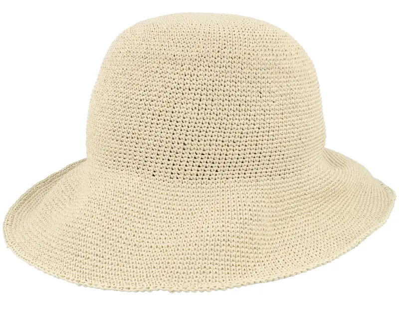 Seeberger Delicate Paper Straw Bell-shaped hat in inen Cloche online