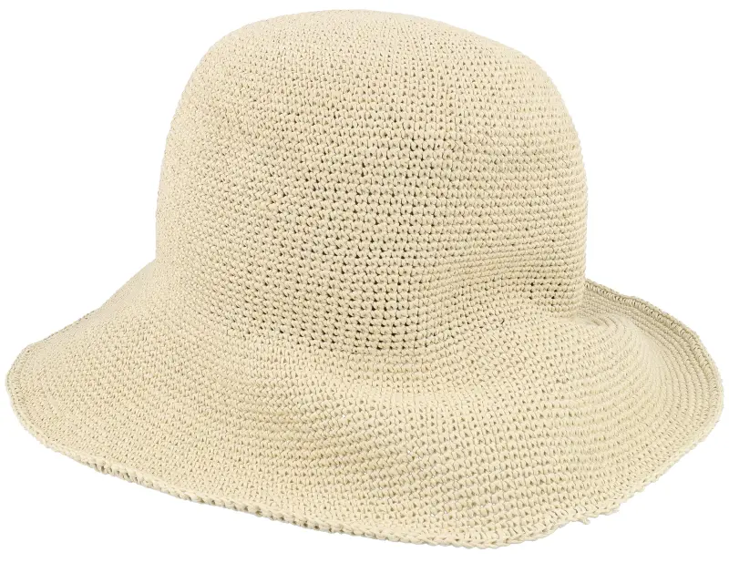 Seeberger Delicate Paper Straw Bell-shaped hat in inen Cloche online