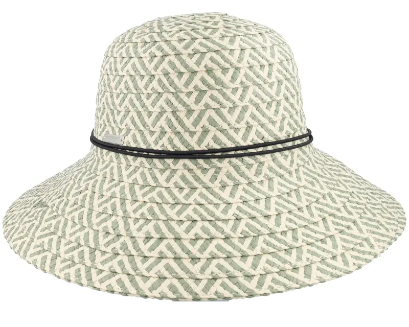 Seeberger Floppy hat Olive/Natural Straw Hat online