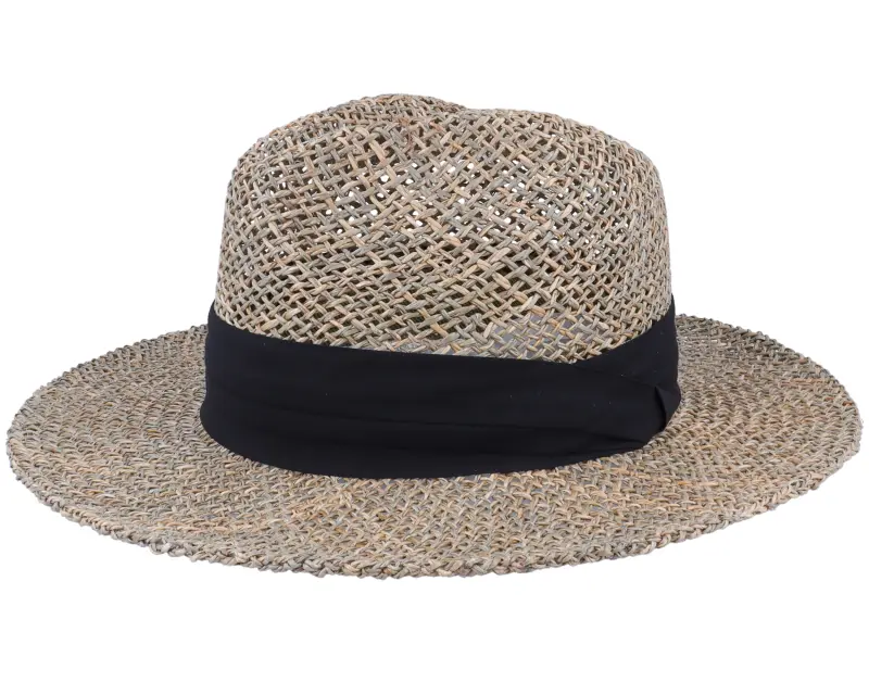 Seeberger Hat Men Seagras Nature-Black Straw Hat online