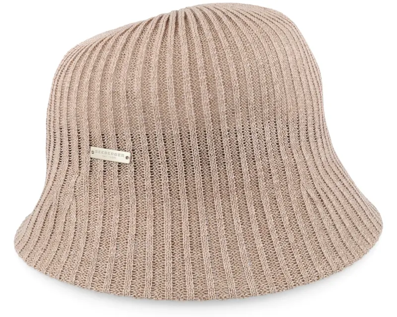 Seeberger Linen Mix In Rib Structure Linen Cloche online