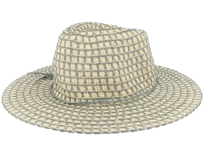 Seeberger Natur/Loden Fedora Straw Hat online