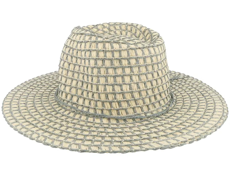 Seeberger Natur/Loden Fedora Straw Hat online