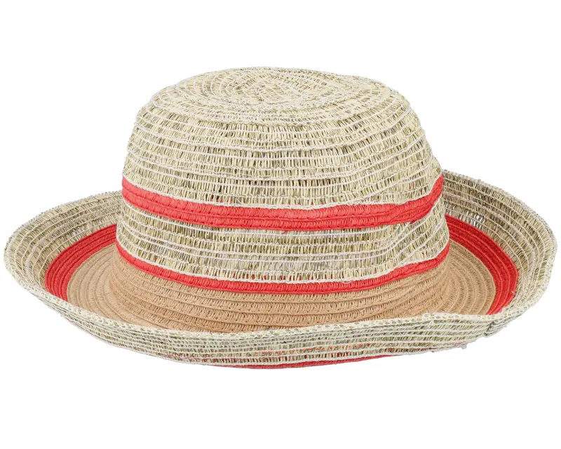 Seeberger Paper Cloche Khaki-Terracotta Straw Hat online