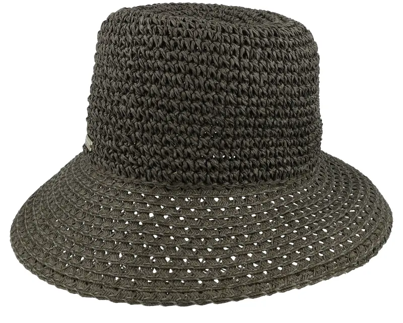 Seeberger Paper Straw Khaki Cloche online