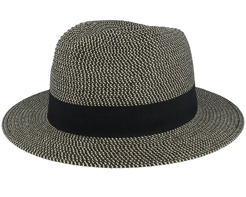 Seeberger Paper Straw Linen/Black Fedora online