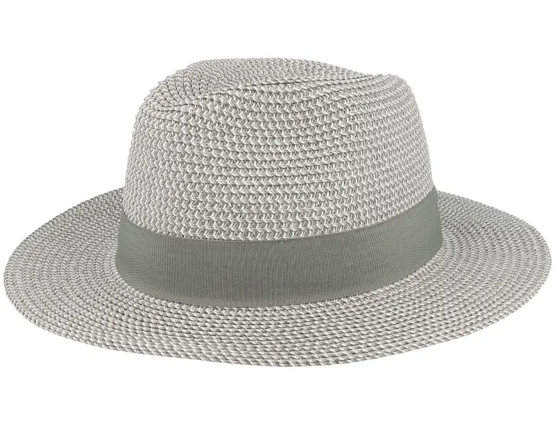 Seeberger Paper Straw Smoke Grey Fedora online