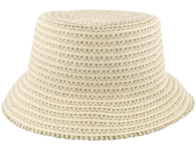Seeberger Paperbraid Mix Hat Grass-green/Linen Bucket online