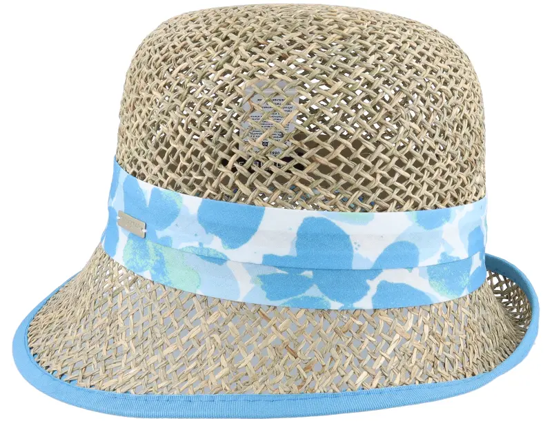 Seeberger Seagras Leaf Print Natural/Light Blue Cloche online