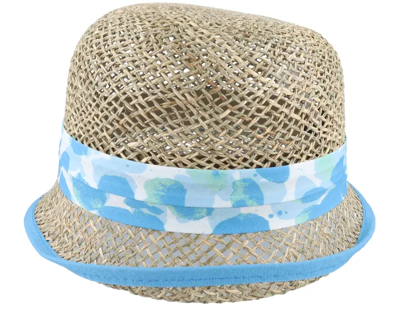 Seeberger Seagras Leaf Print Natural/Light Blue Cloche online