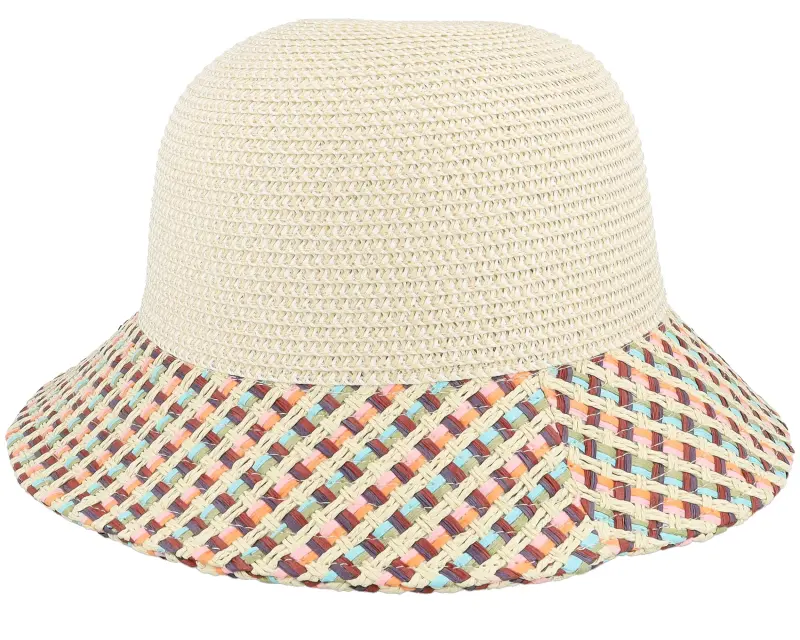 Seeberger Straw Fabric Linen/Sandal Cloche online