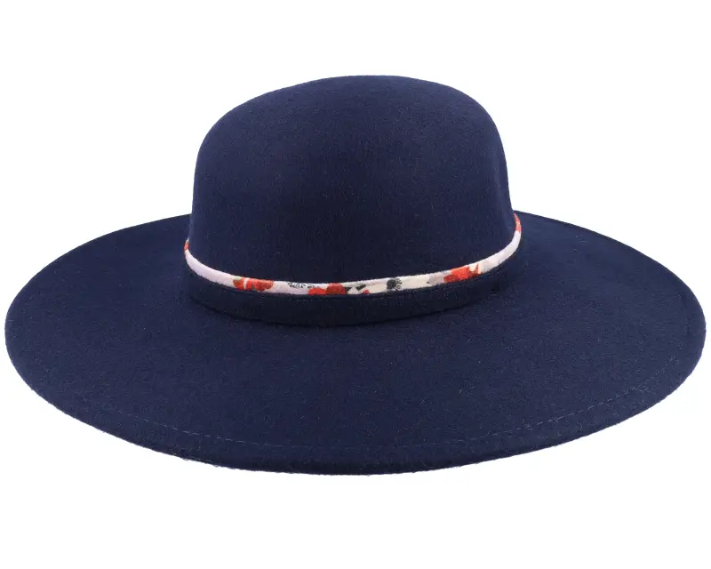 Seeberger Woolfelt Floppy Marine Blue Sun Hat online