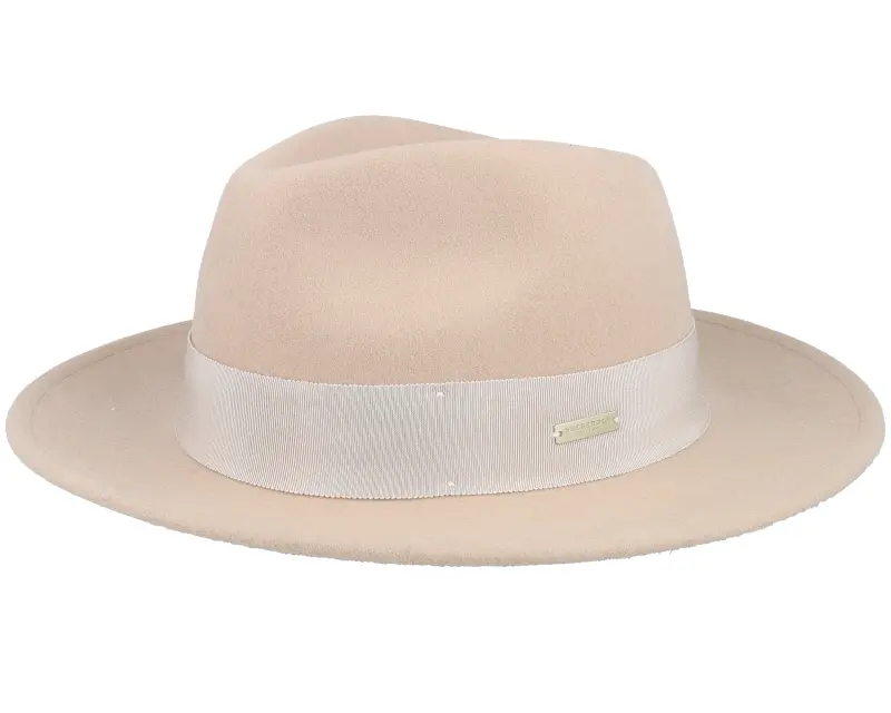 Seeberger Woolfelt Sand Fedora online