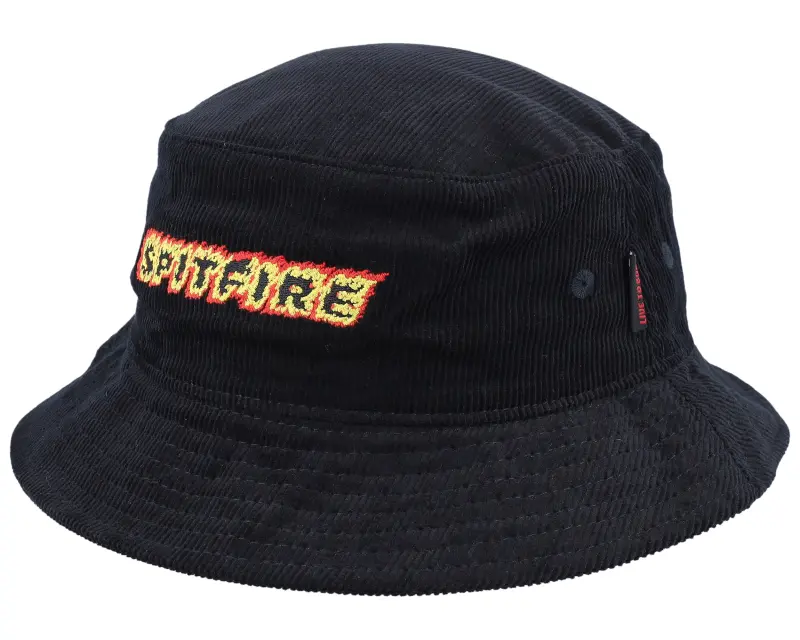 Spitfire Flames Script Cord Black Bucket online