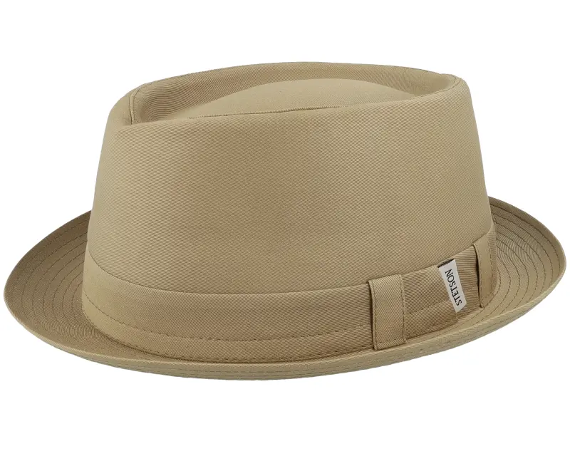 Stetson Cotton Khaki Pork Pie online