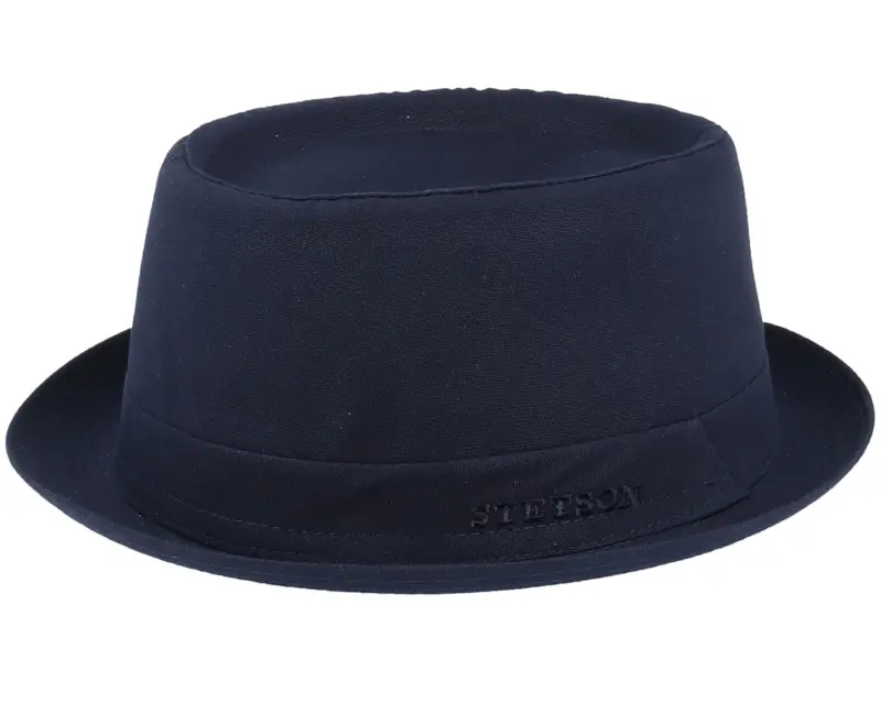 Stetson Cotton Navy/Gun Metal Pork Pie online