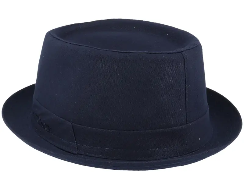 Stetson Cotton Navy/Gun Metal Pork Pie online