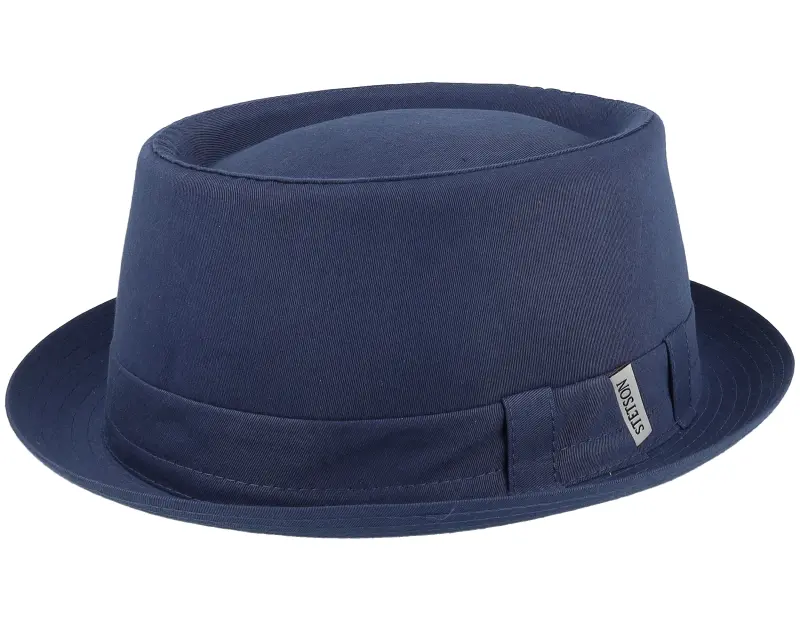 Stetson Cotton Navy Pork Pie online