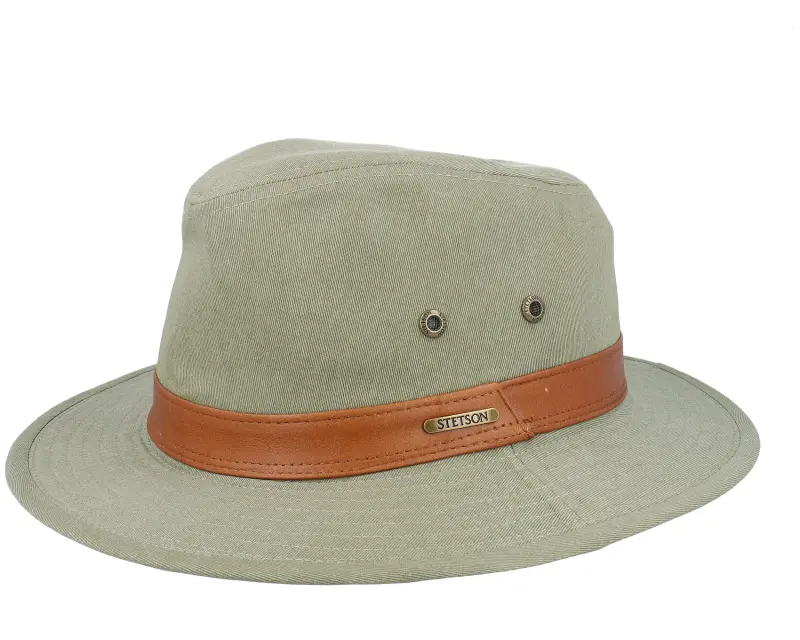 Stetson Cotton Olive Traveller online