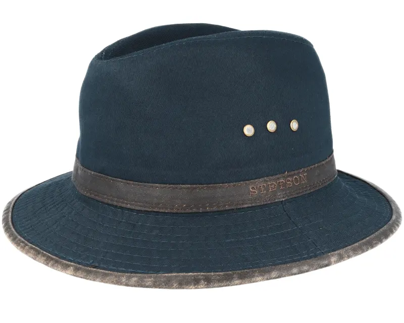 Stetson Cotton Vintage Black Traveler online