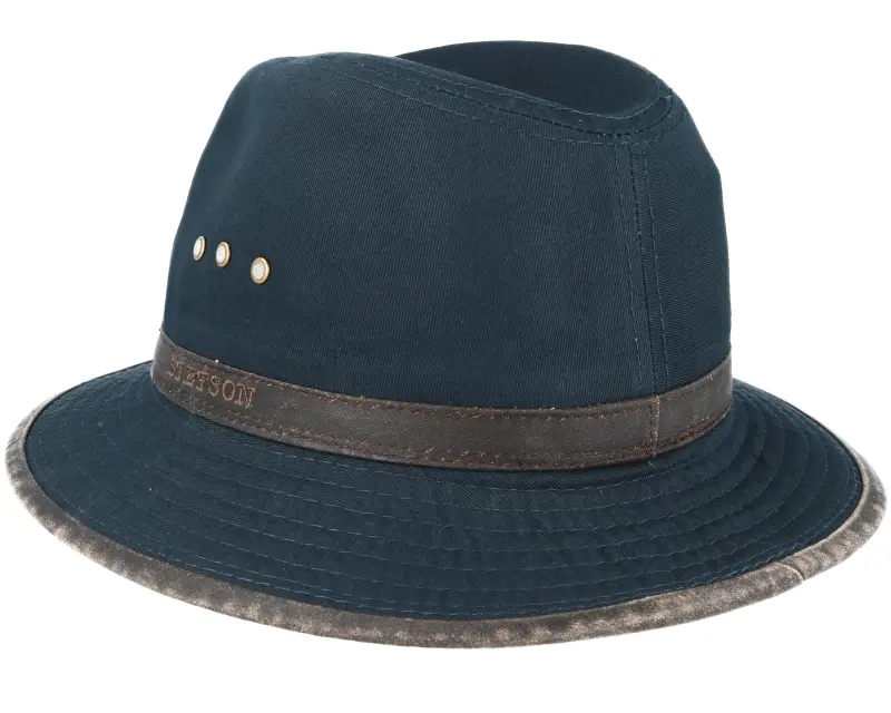 Stetson Cotton Vintage Black Traveler online