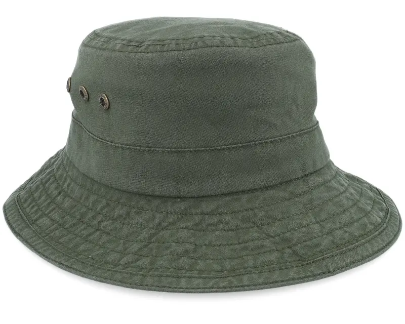 Stetson Delave Organic Cotton Forest Green Bucket online