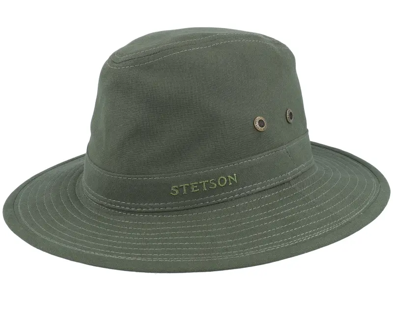 Stetson Delave Organic Cotton Forest Green Traveller online
