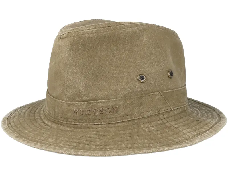 Stetson Delave Organic Cotton Olive Traveller online