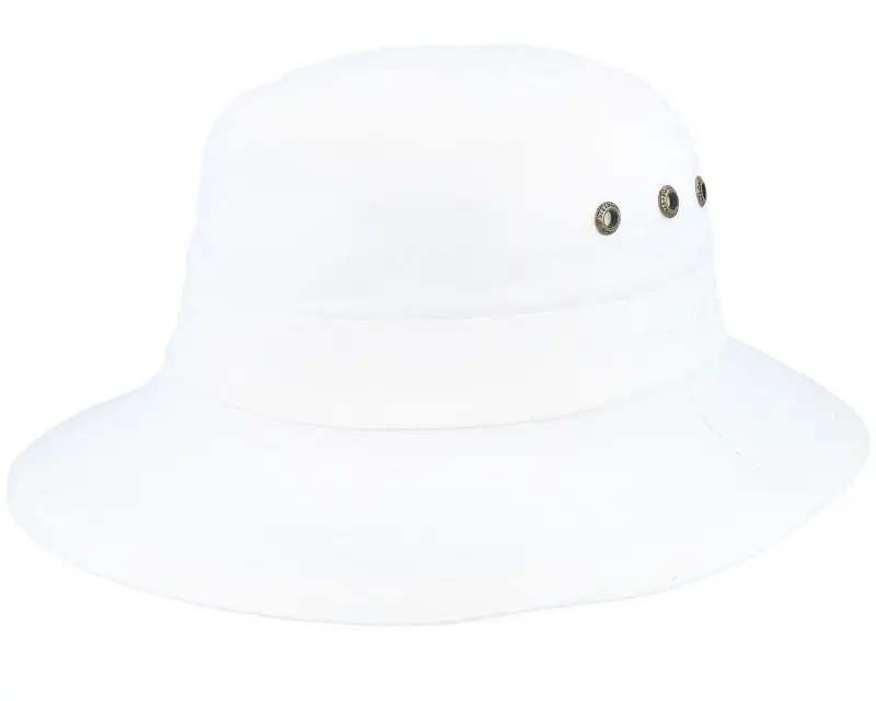 Stetson Delave Organic Cotton White Bucket online