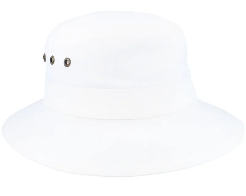 Stetson Delave Organic Cotton White Bucket online