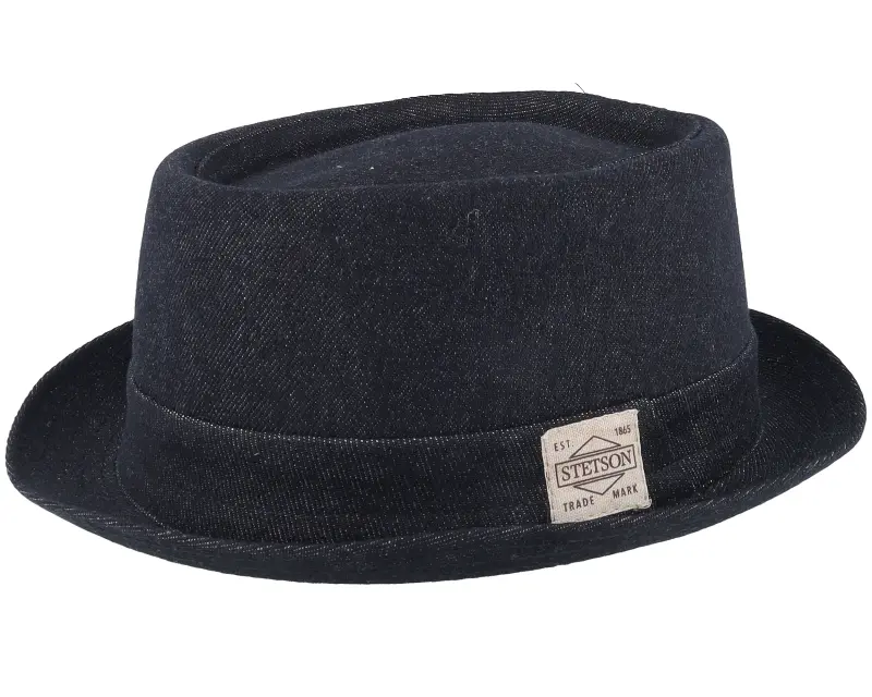 Stetson Denim Black Pork Pie online