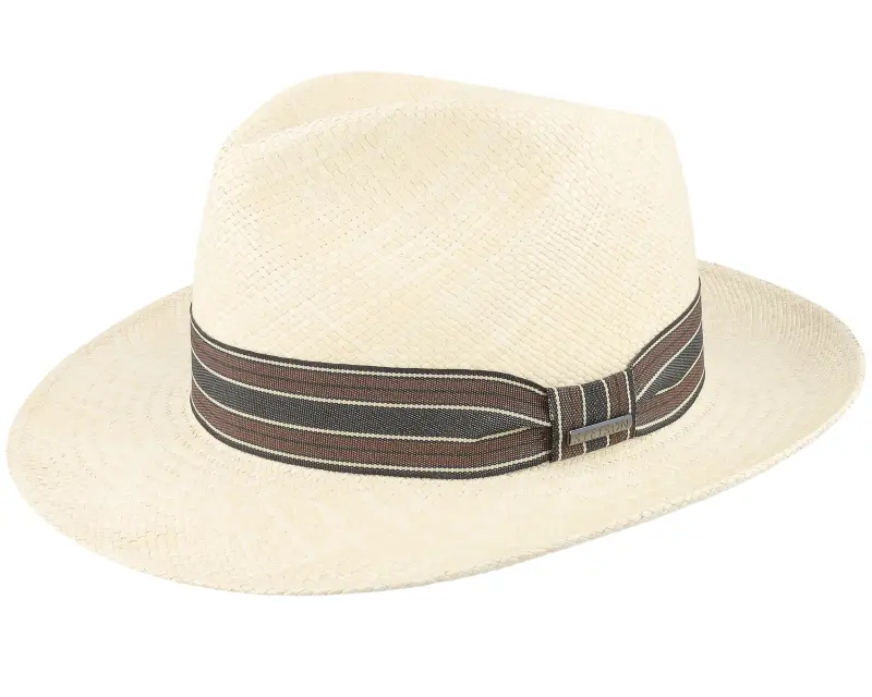 Stetson Fedora Panama Beige Straw Hat online