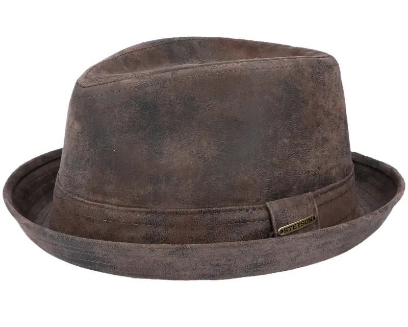 Stetson Gesperrt Player Pigskin Brown Trilby online