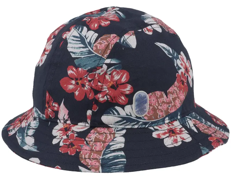 Stetson Linen Flowers Navy Bucket online