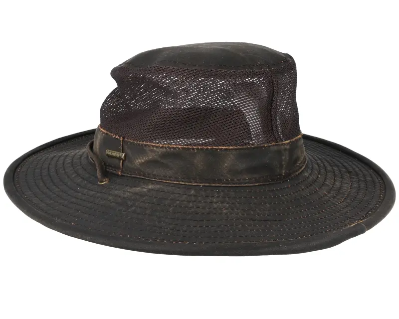 Stetson Outdoor Air Mesh CO/PE Washed Brown Traveller online
